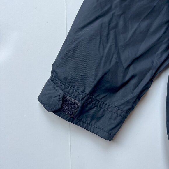 BABY GAP Rain Jacket Full Zip Hoodie Windbreaker Size 5 yrs NAVY Fully Lined EUC - Picture 5 of 10
